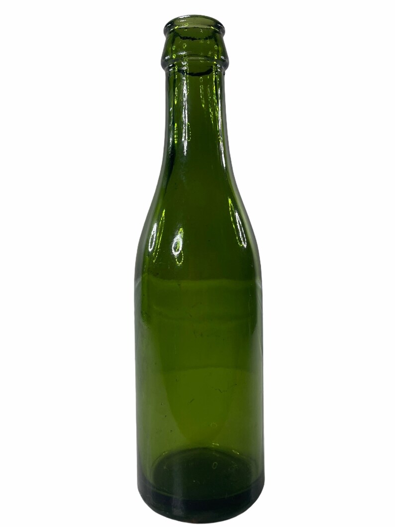 Antique Forster Glass Co Green Glass Bottle. Etsy