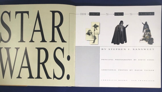 Star wars from concept to screen to collectible sales