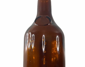 Vintage Vidriera Monterrey Brown Glass Bottle.