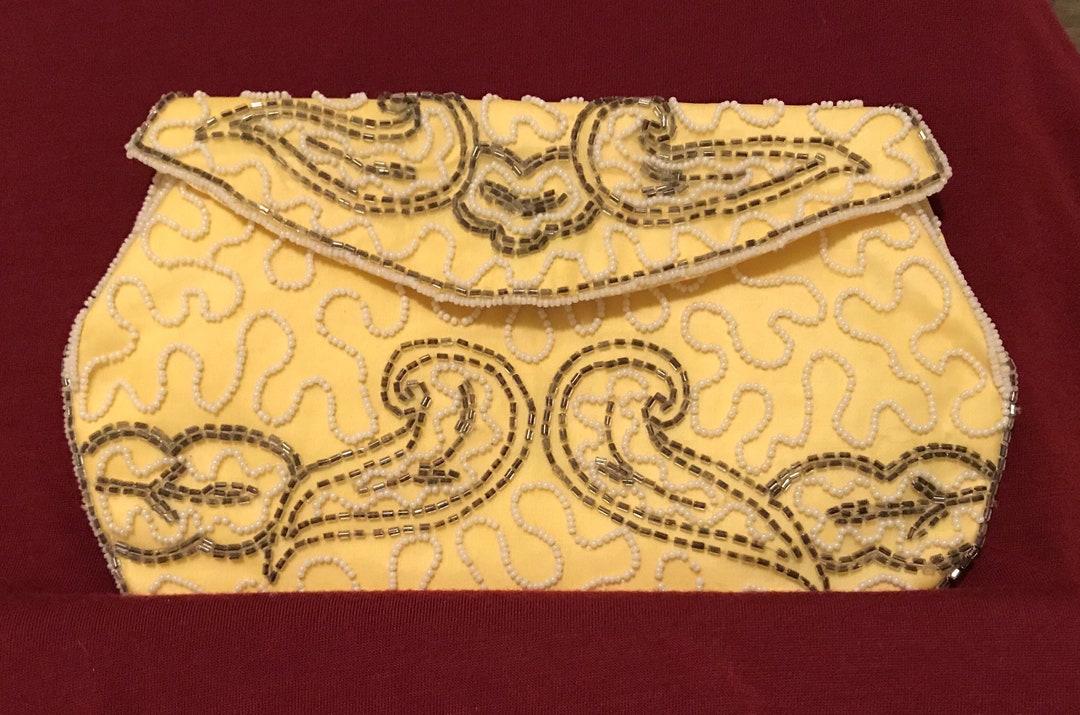 Vintage Clutch Purse Purse Handmade in Etsy