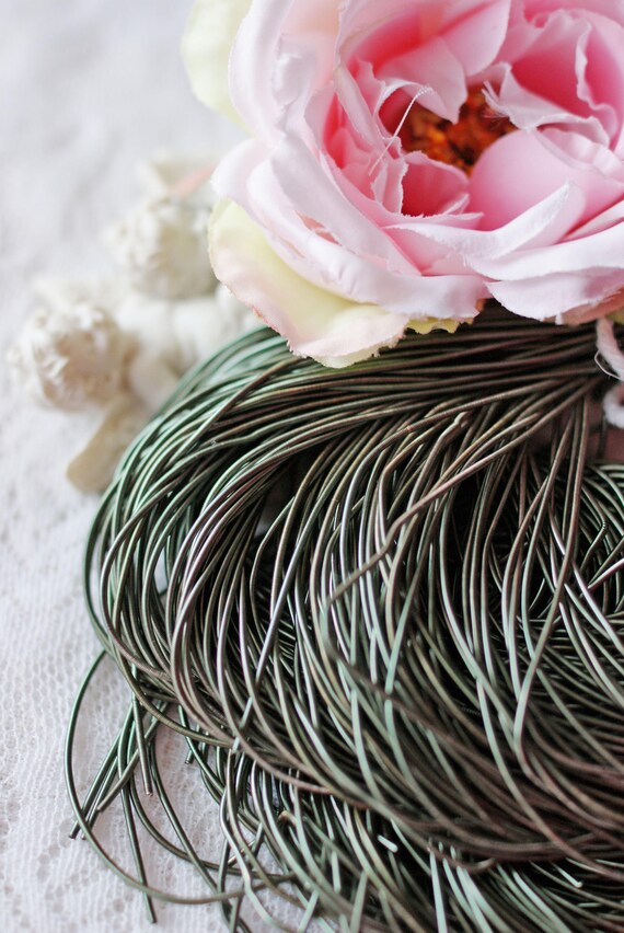 Floss & Thread Smooth purl Goldwork Purl Dark Olive Purl 10gr Metallic ...