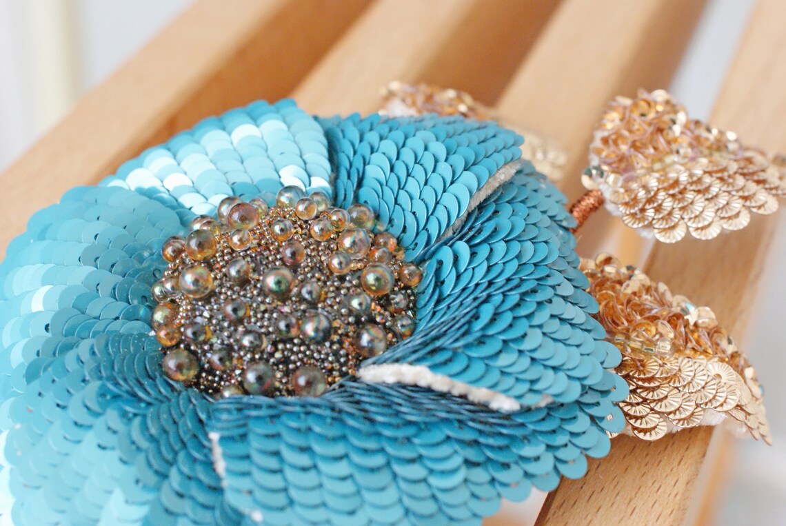 Brooch "flower" Video Tutorial (no Materials) - Etsy