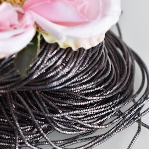 Gunmetal Embroidery Wire, French metallic wire, Nakshi, Bullion wire