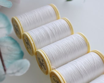 Fil Au Chinois witte handschoengaren 100, Franse katoenen Sajou-draad