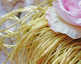 Lime Yellow Wire , French metallic Wire, Nakshi, Bullion wire