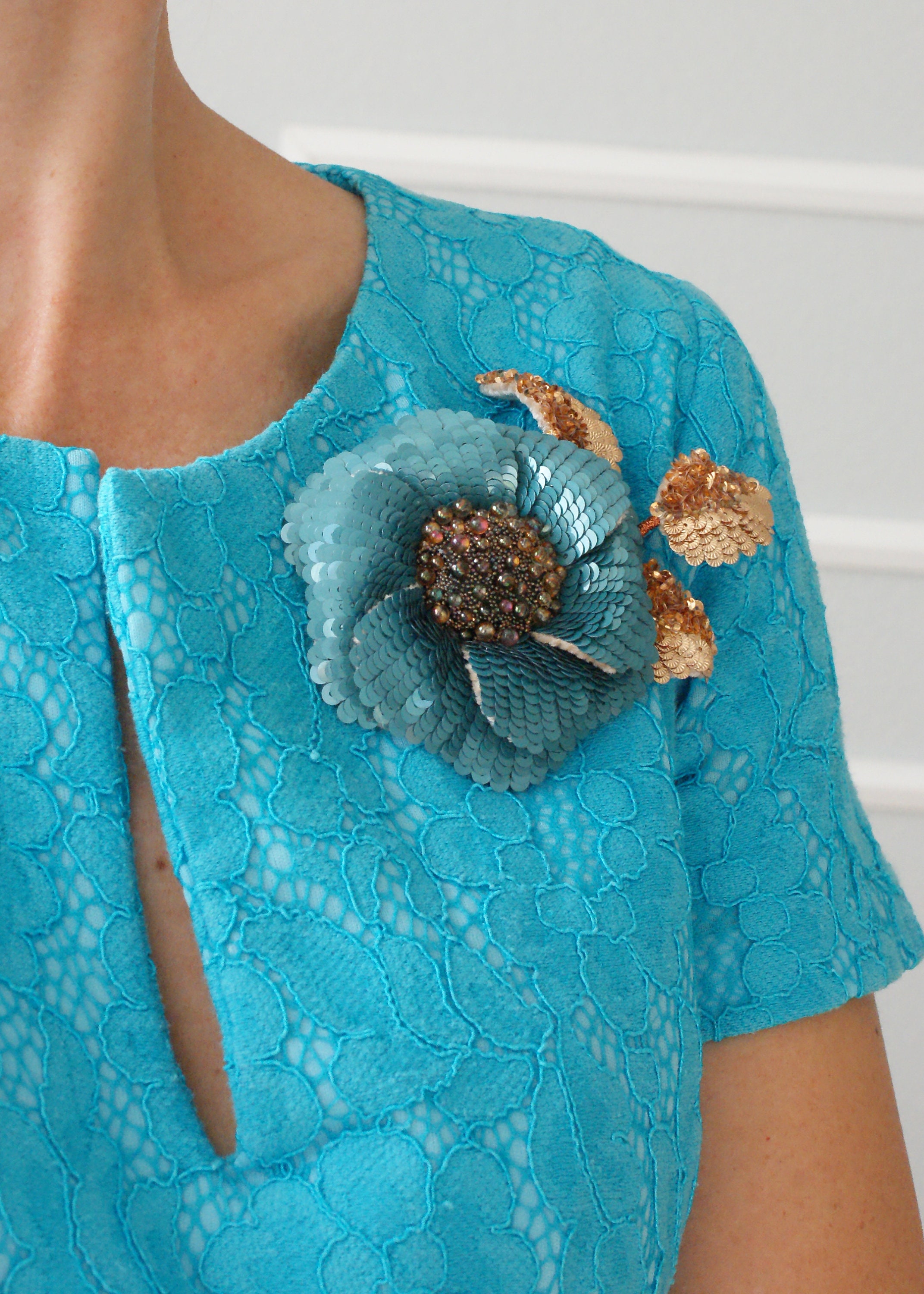Brooch "flower" Video Tutorial (no Materials) - Etsy