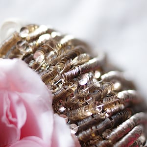 Italian sequins, Metalizatti Light Gold 4mm Cup sequins