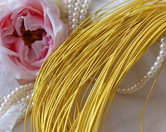 Dark Gold Circular Purl 10gr, Metalic Wire, Gold Wire, Circular wire, Pearl Purl