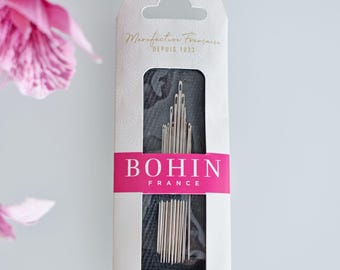 Bohin Straw-Milliners needles No.3/12, Sewing needles, Embroidery needle