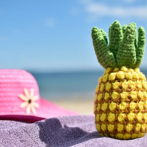 Crochet Tropical Pineapple Amigurumi Pattern