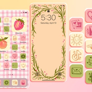 Cottagecore Pastel | iOS icon theme pack
