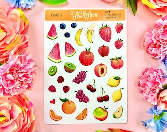Fruits Sticker Sheet
