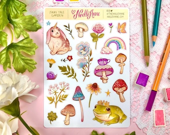 Fairy Tale Garden Sticker Sheet