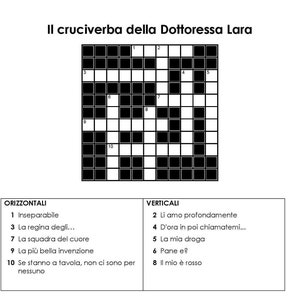 Parole Intrecciate Crucipuzzle Personalizzati Con Messaggio Segreto