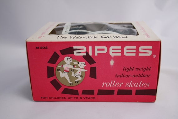 Vintage Zipees Adjustable 1950 Child's Roller Ska… - image 3