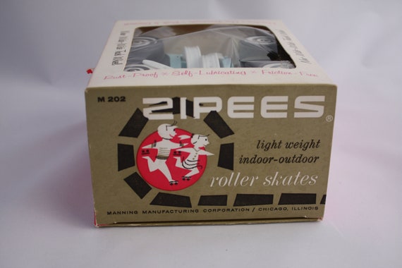 Vintage Zipees Adjustable 1950 Child's Roller Ska… - image 6