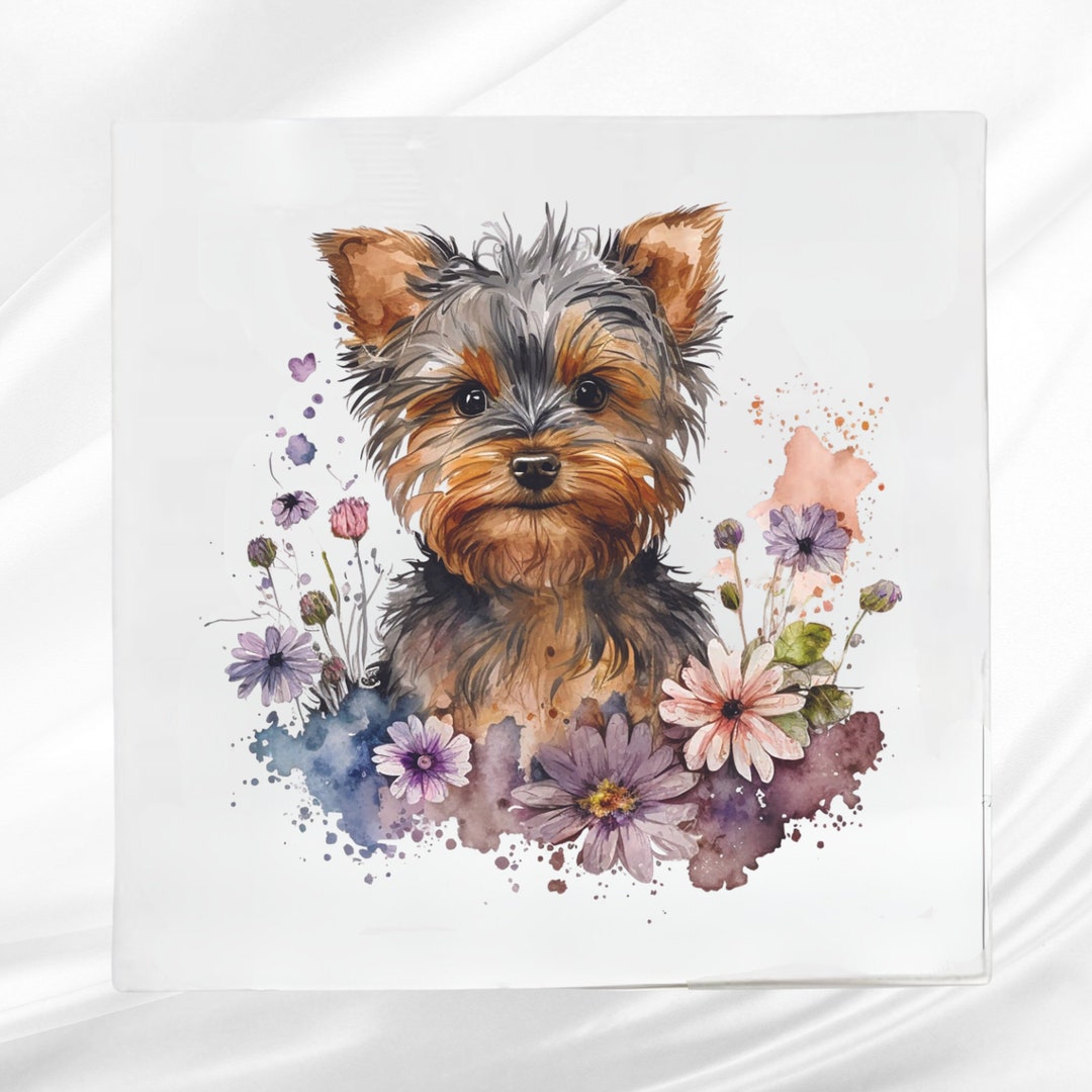 Snowy Yorkies CP1411062CL Quilt