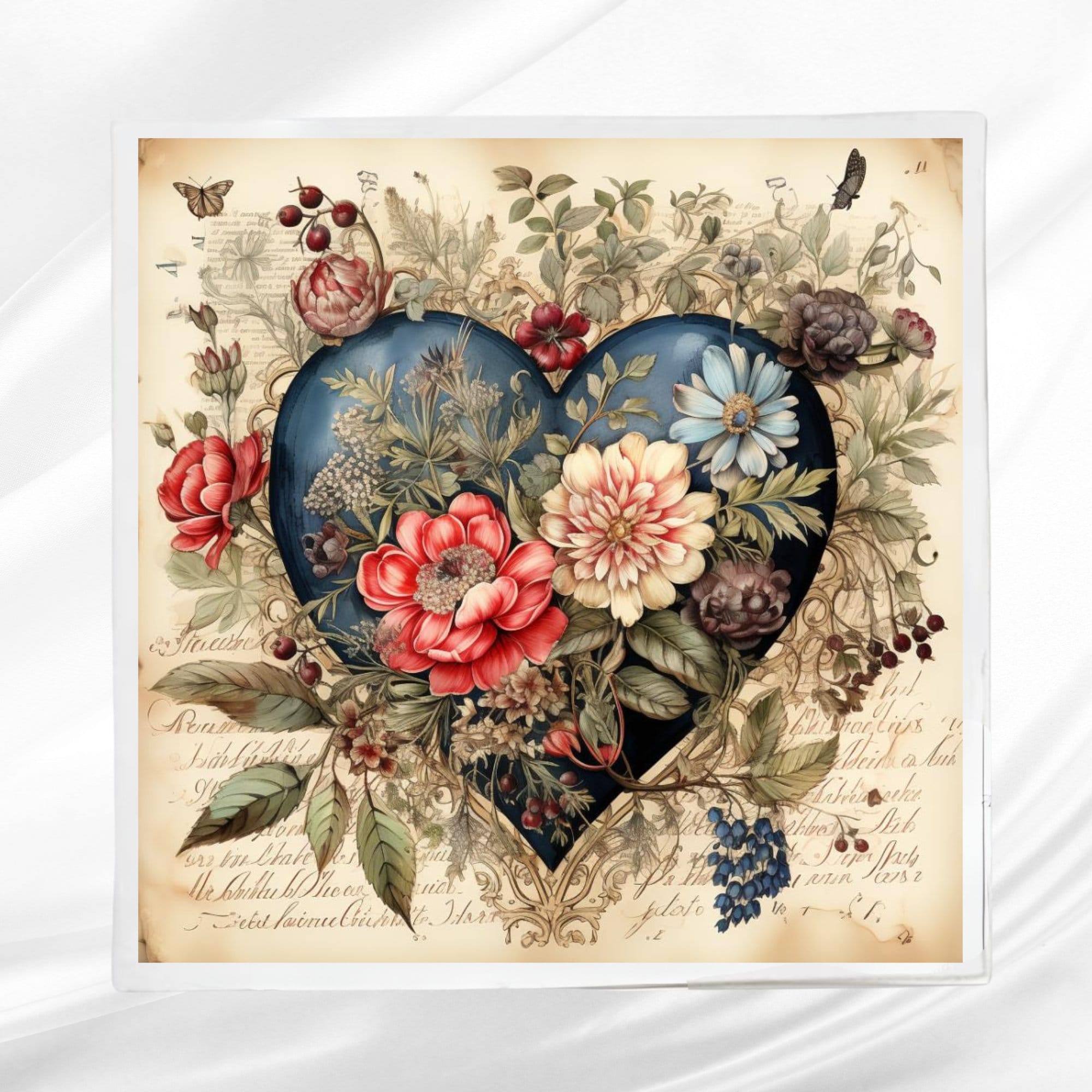 Heart Art Quilt - Etsy