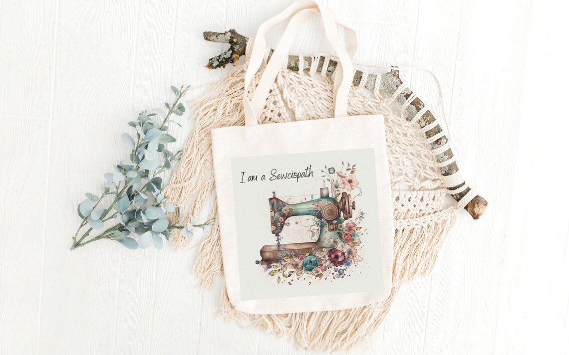 Vintage Sewing Machine Template Sublimation Template I Am Etsy