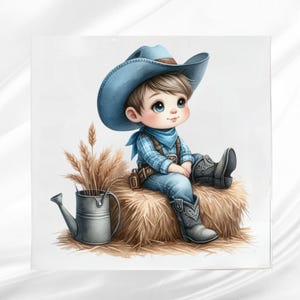 Farmer Boy Fabric Panel ~  Country Boy Quilt Panel ~  Fabric panel for sewing projects