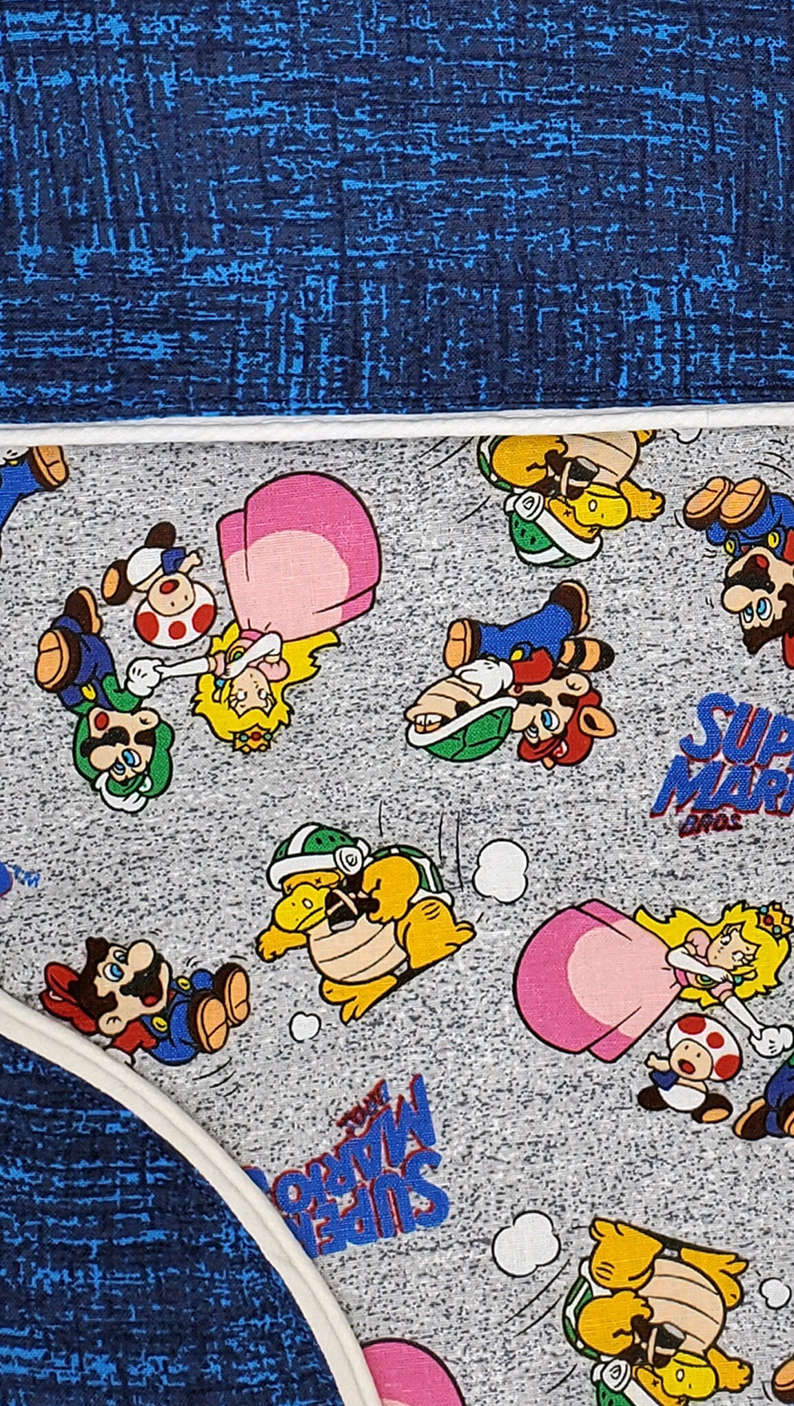 Holiday Stocking Made With Mario Brothers Nintendo Fabric | Etsy