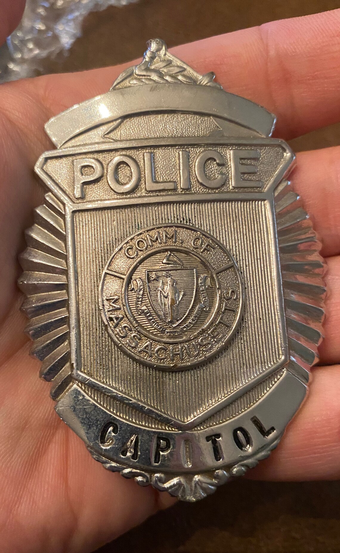 Vintage Obsolete Massachusetts Capitol Police Badge | Etsy