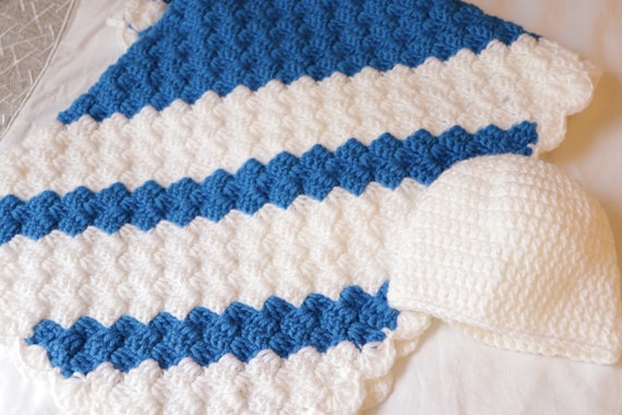 Crochet Baby Blanket for New Born Perfect Present for Baby Shower Really Soft  Baby Yarn 