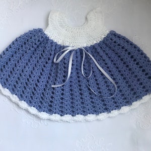 Crochet baby dress!