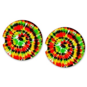 Decorative Car Coasters set of 2 Car Coasters |Christmas Gift | Absorbent Car Coaster |Inspirational Gifts | Car Accessories | Birthday Gift