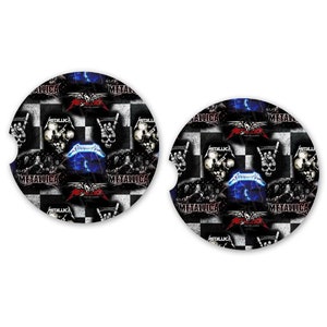 Decorative Car Coasters set of 2 Car Coasters |Christmas Gift | Absorbent Car Coaster |Inspirational Gifts | Car Accessories | Birthday Gift