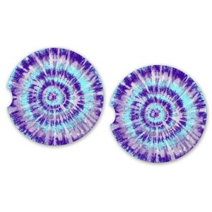 Decorative Car Coasters set of 2 Car Coasters |Christmas Gift | Absorbent Car Coaster |Inspirational Gifts | Car Accessories | Birthday Gift