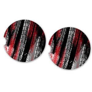 Decorative Car Coasters set of 2 Car Coasters |Christmas Gift | Absorbent Car Coaster |Inspirational Gifts | Car Accessories | Birthday Gift