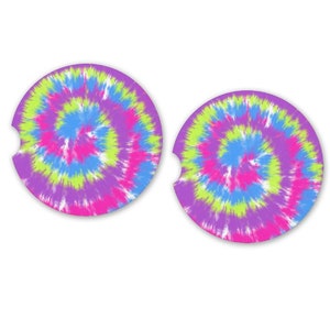 Decorative Car Coasters set of 2 Car Coasters |Christmas Gift | Absorbent Car Coaster |Inspirational Gifts | Car Accessories | Birthday Gift