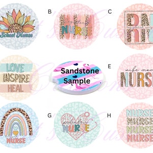 Nurse Car Coaster, Nursing Car Coaster, Scrubs and Coffee Car Coaster, Nurse Life Car Coaster, Nurse Key Chain, Key Chains