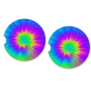 Decorative Car Coasters set of 2 Car Coasters |Christmas Gift | Absorbent Car Coaster |Inspirational Gifts | Car Accessories | Birthday Gift