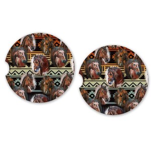 Decorative Car Coasters set of 2 Car Coasters |Christmas Gift | Absorbent Car Coaster |Inspirational Gifts | Car Accessories | Birthday Gift