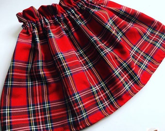 tartan skirt