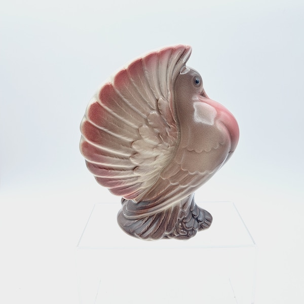 Vintage Royal Copley Pigeon Planter, Collectible Bird Planter, Mid Century Home Decor, Gift for Gardener