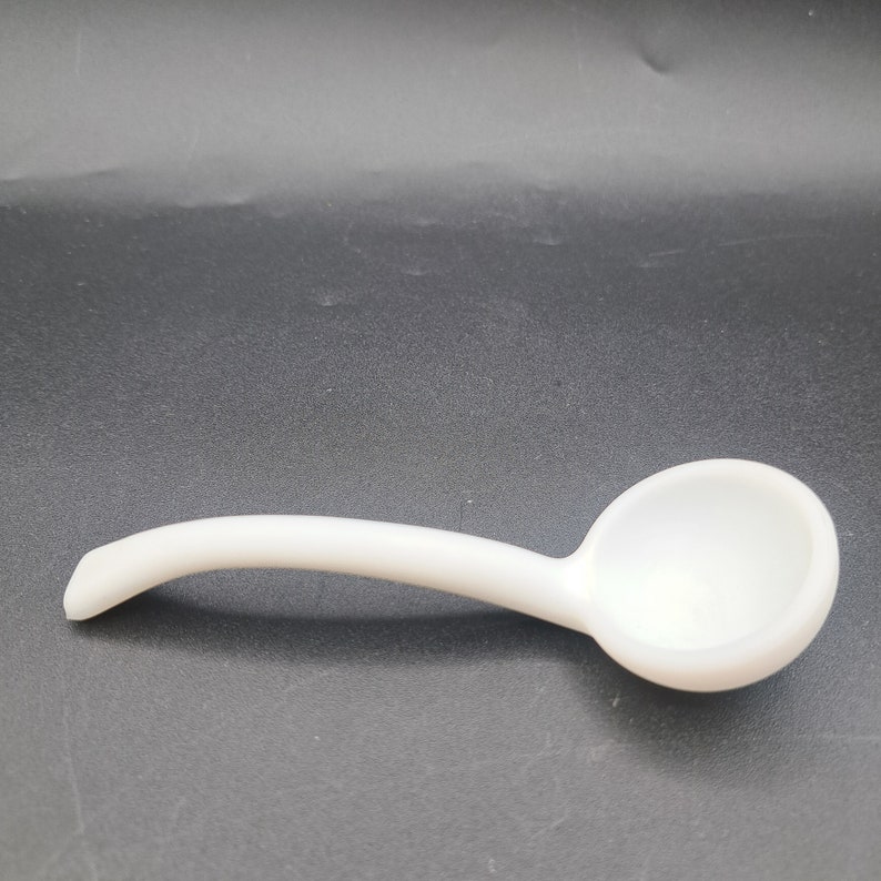 Sticker Underplate Vintage Imperial Glass Satin Milk Glass Bowl, Underplate and Ladle ...