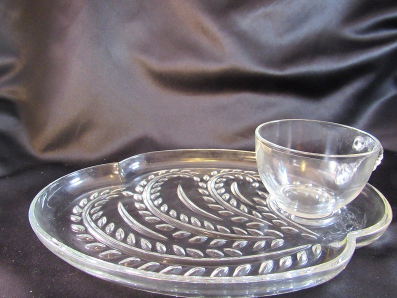 Vintage Federal Hospitality Snack Set With Original Box Etsy