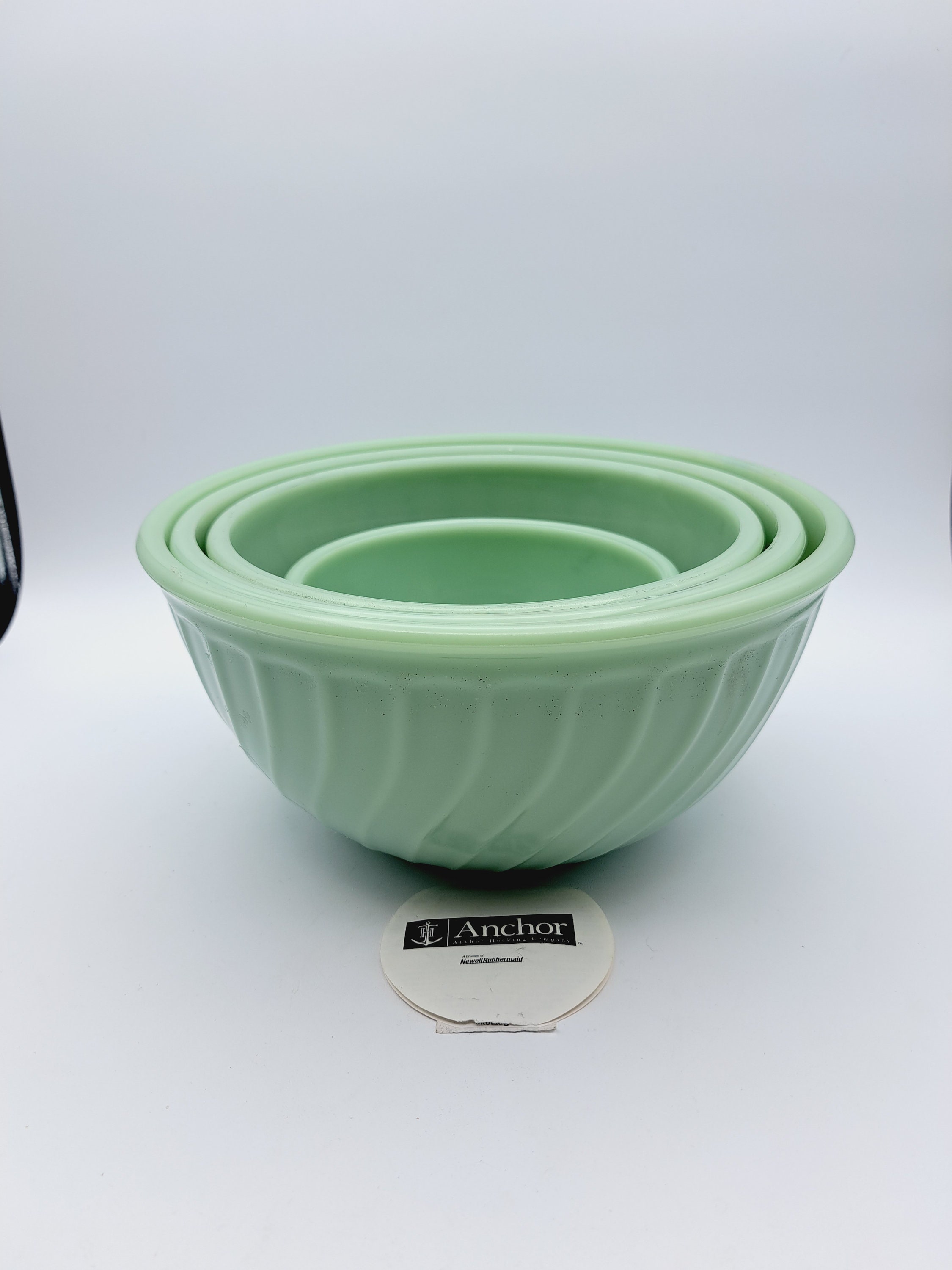Rubbermaid Blue Mixing Bowls