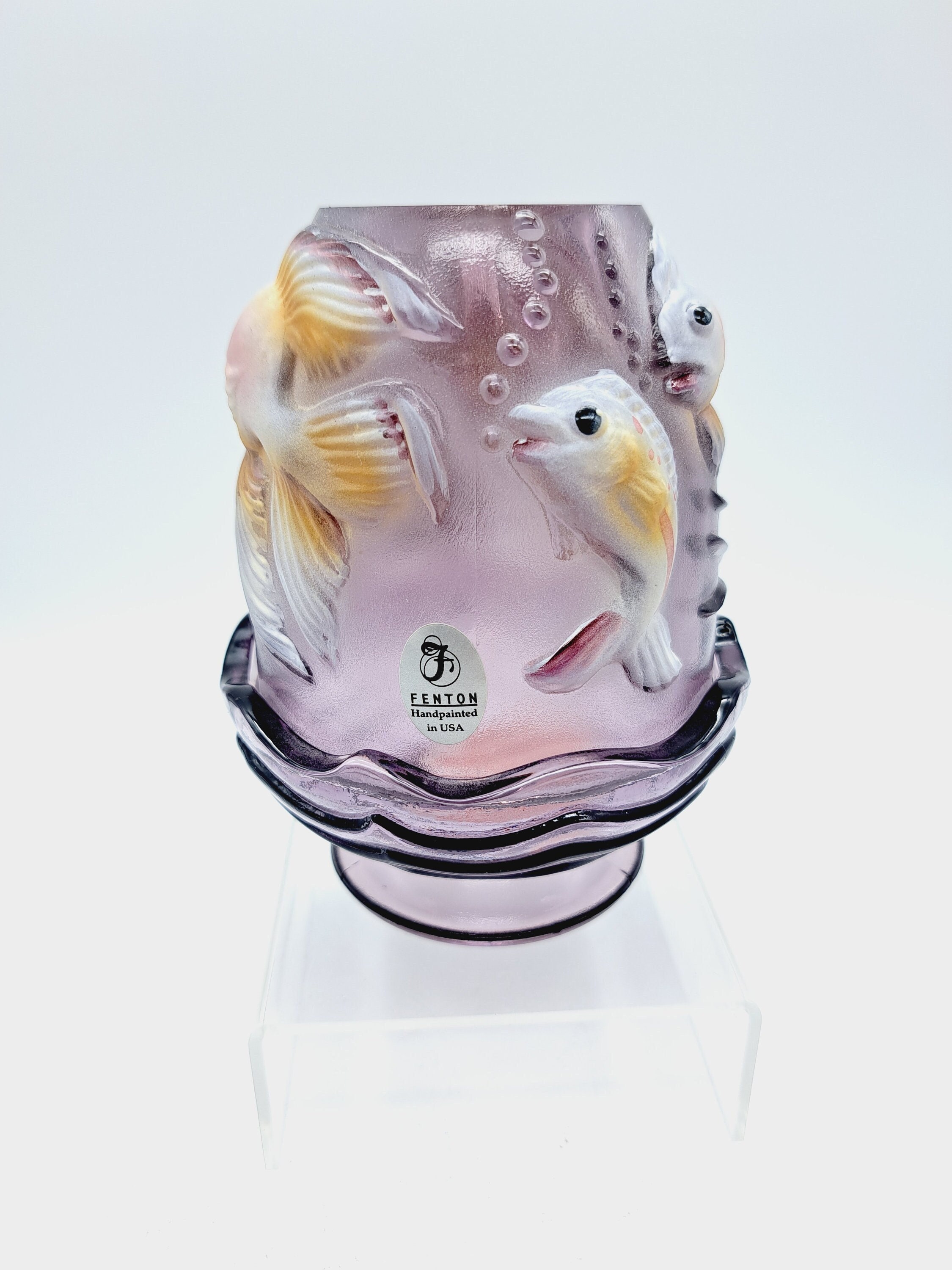 ★fenton　シュガーポット＆クリーマー　カクタスシリーズ　カーニバルガラス カーニバルガラス | キヤアンティークス 食器