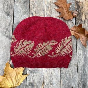 Cozy Handmade Knit Winter Hat - Merino Wool & Alpaca Beanie - Free Shipping