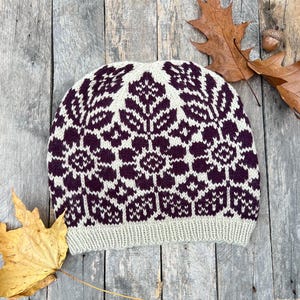 Cozy Handmade Knit Winter Hat - Merino Wool & Alpaca Beanie - Free Shipping