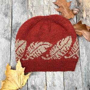 Cozy Handmade Knit Winter Hat - Merino Wool & Alpaca Beanie - Free Shipping
