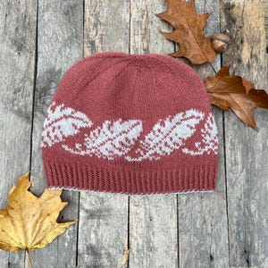 Cozy Handmade Knit Winter Hat - Merino Wool & Alpaca Beanie - Free Shipping