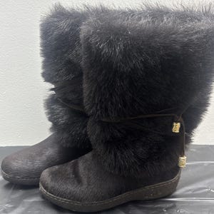 Oscar Sport Boots Apres So Winter Snow, Fur Shearling Lined Size EU 37