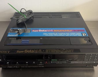 SONY Super Betamax SL-HF600 - Para piezas/reparación