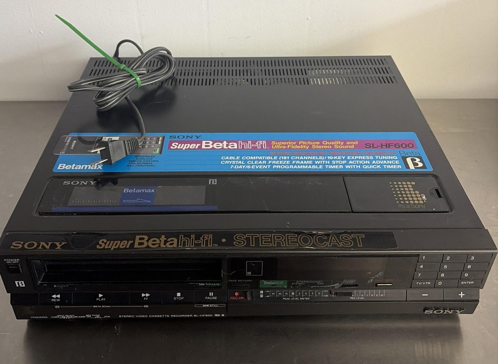Betamax video player - Etsy 日本
