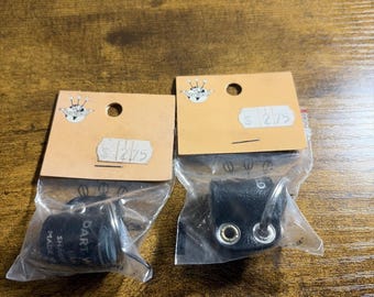 Lot Of (2) vintage Dart World beer mug keyring Dart Sharpener